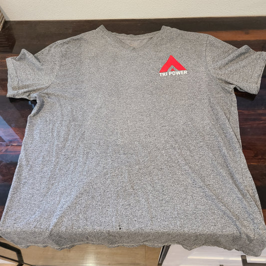 Short-sleeved Athletic Shirt (Grey)