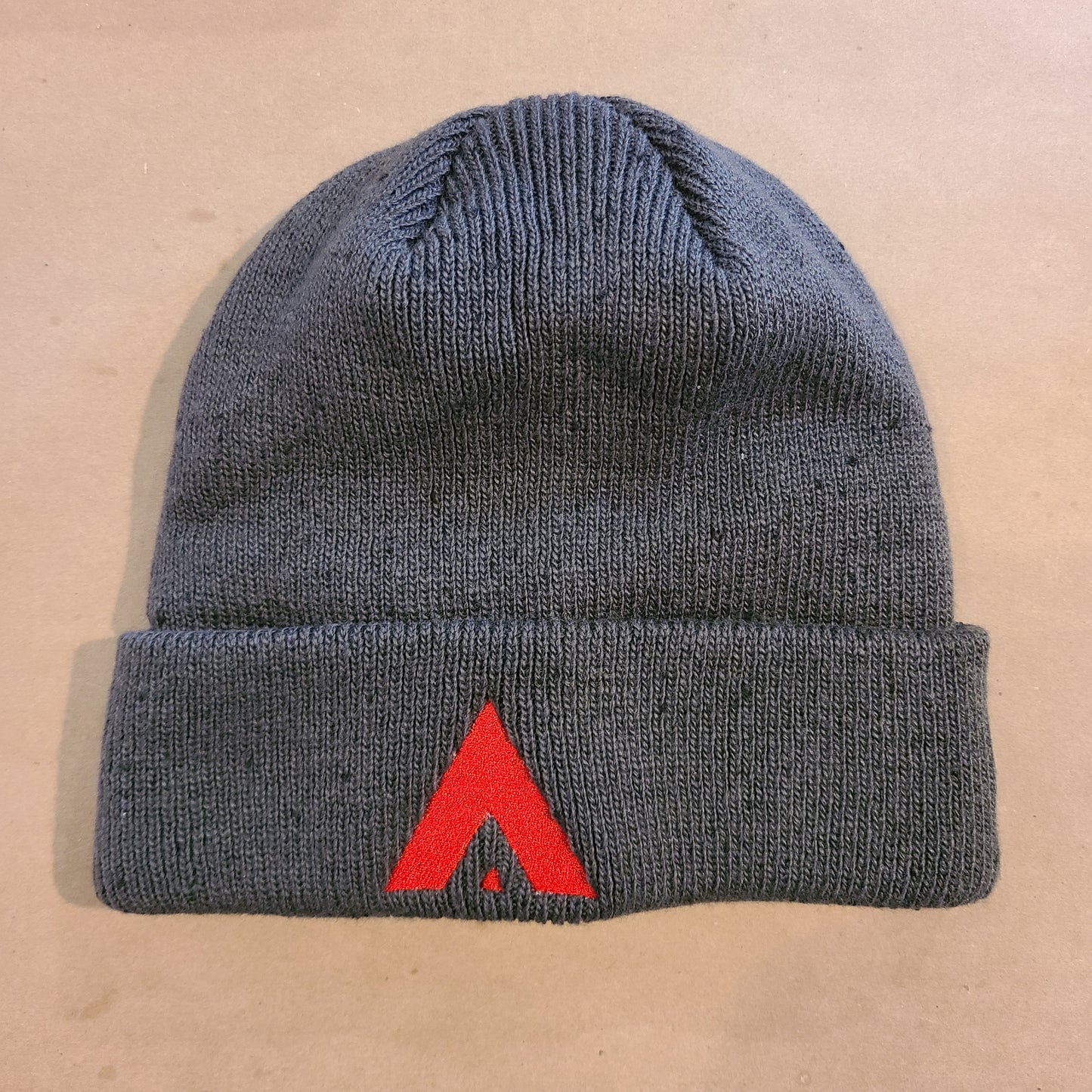 Grey Tri Power Logo Beanie